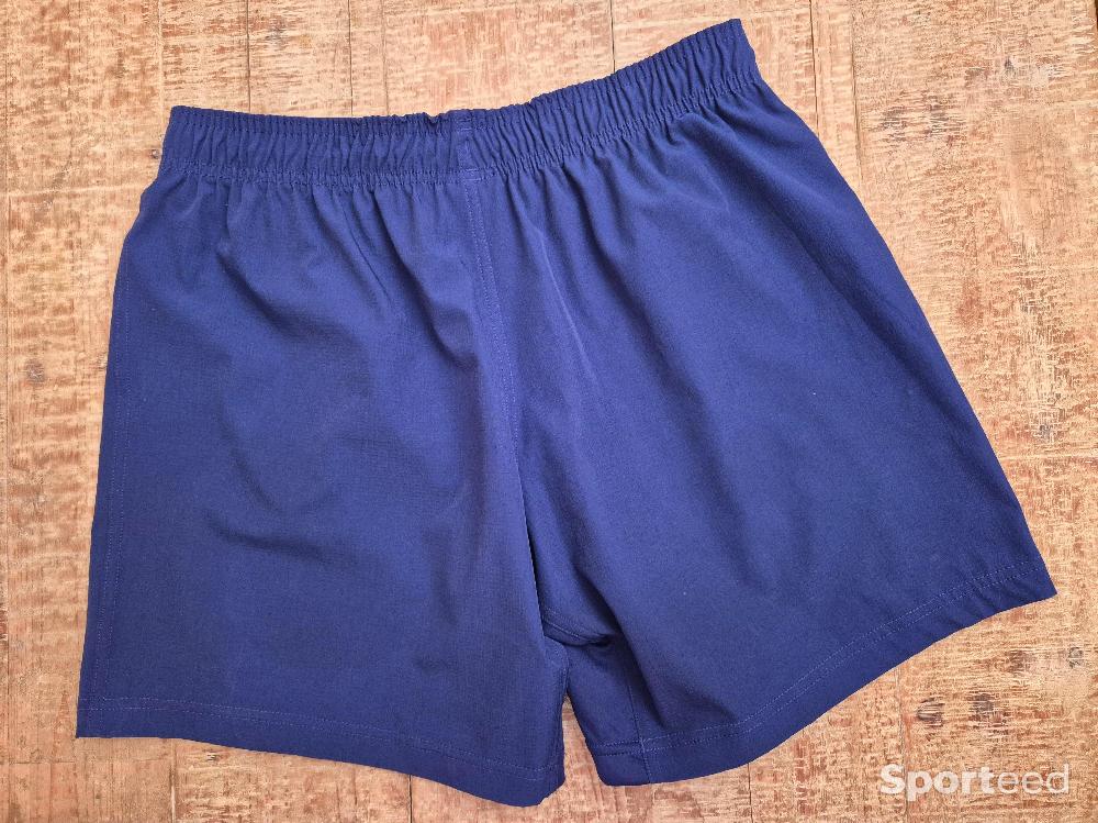 Rugby - Short Rugby Bleu Extérieur XV de France FFR ADIDAS 2024/2025 - photo 4
