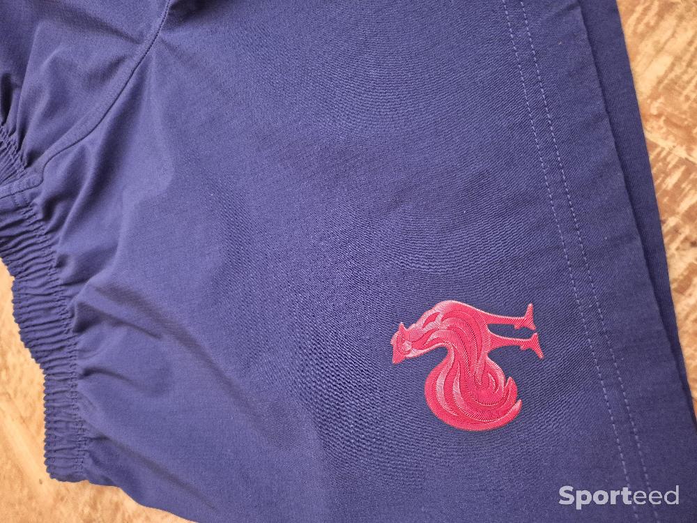 Rugby - Short Rugby Bleu Extérieur XV de France FFR ADIDAS 2024/2025 - photo 2