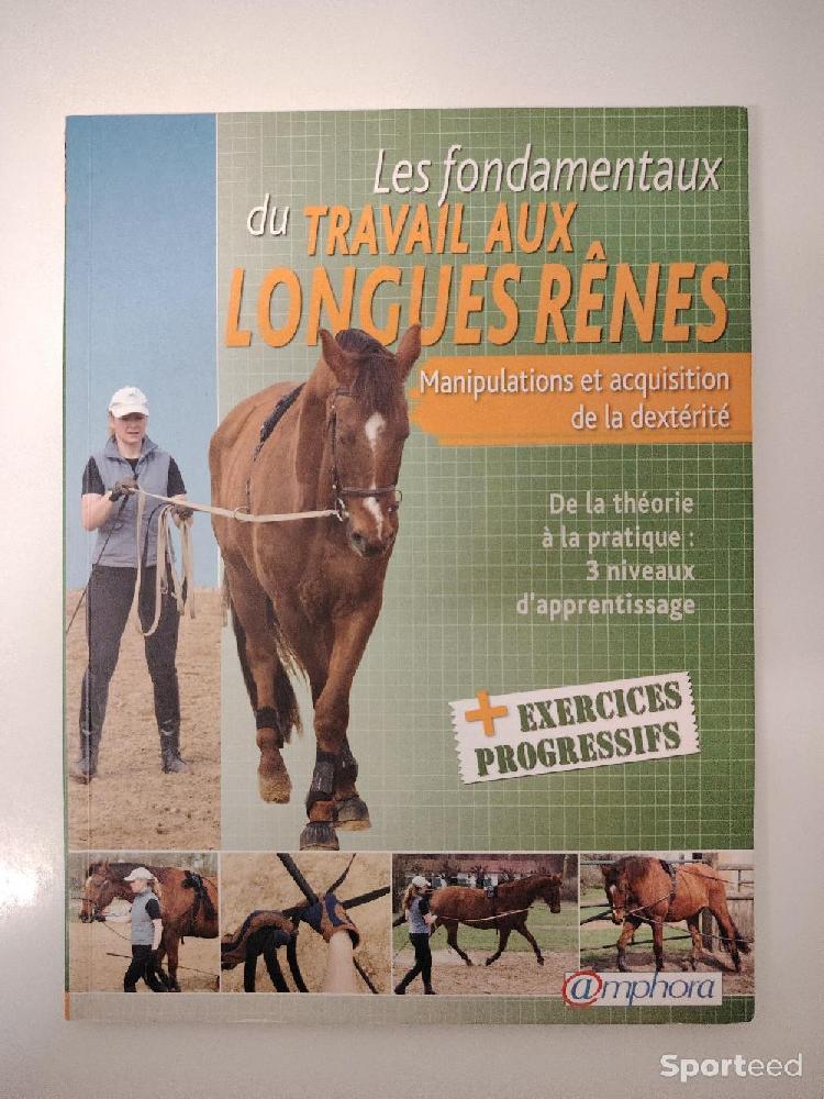 Librairie du sportif - Les fondamentaux du travail aux longues rênes - Laurence Grard Guenard  - photo 1