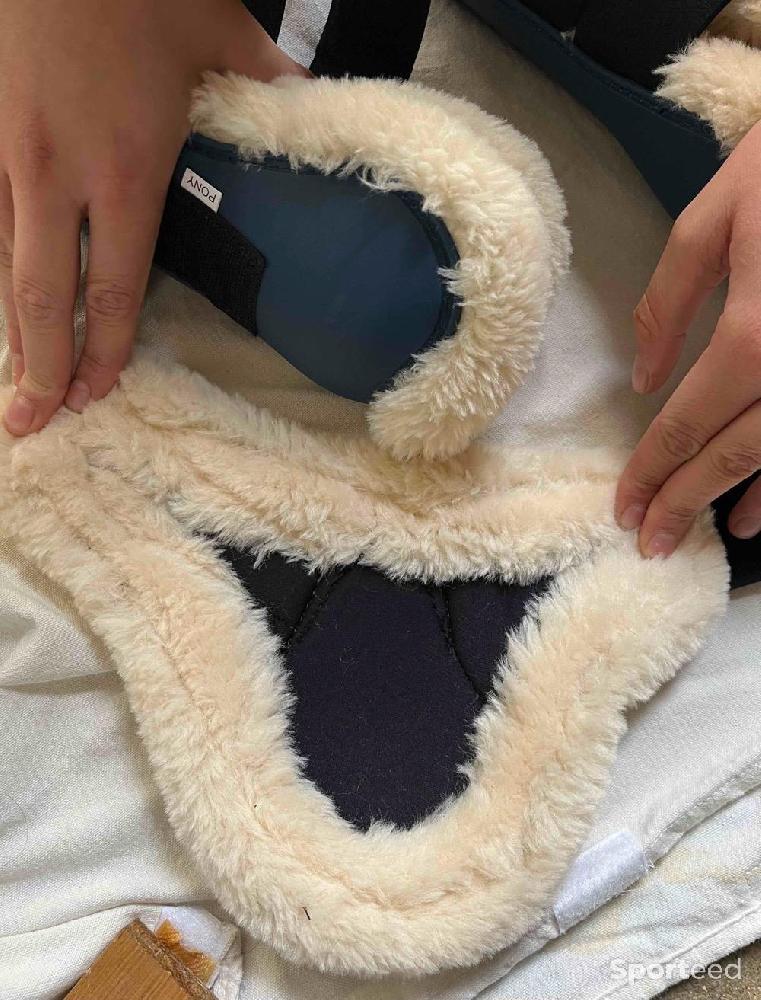 Equitation - Guêtres et protèges-boulets Equithème - taille poney - photo 4