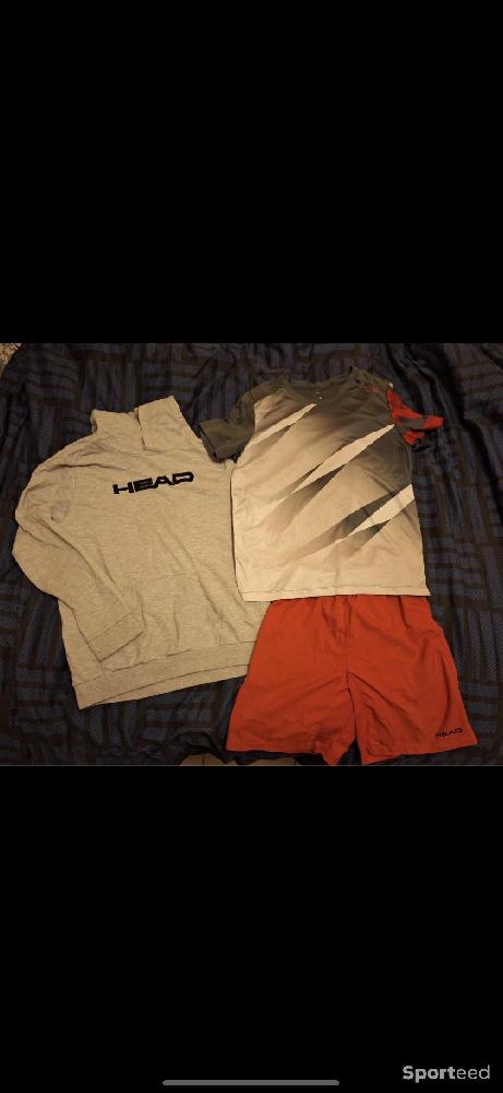 Tennis - Lot tenue sport/tennis 164/14 ans Head garçon  - photo 1