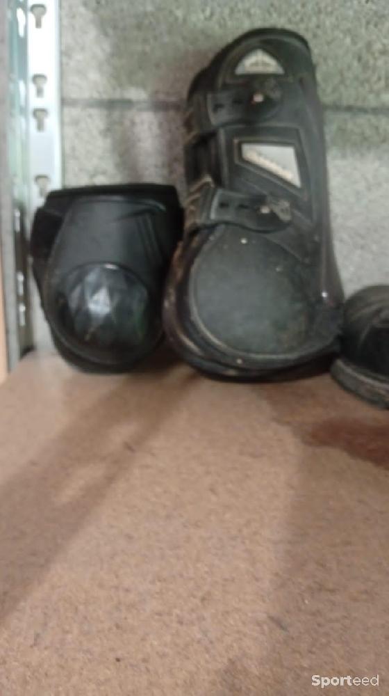 Equitation - Protection taille cheval noir  - photo 2