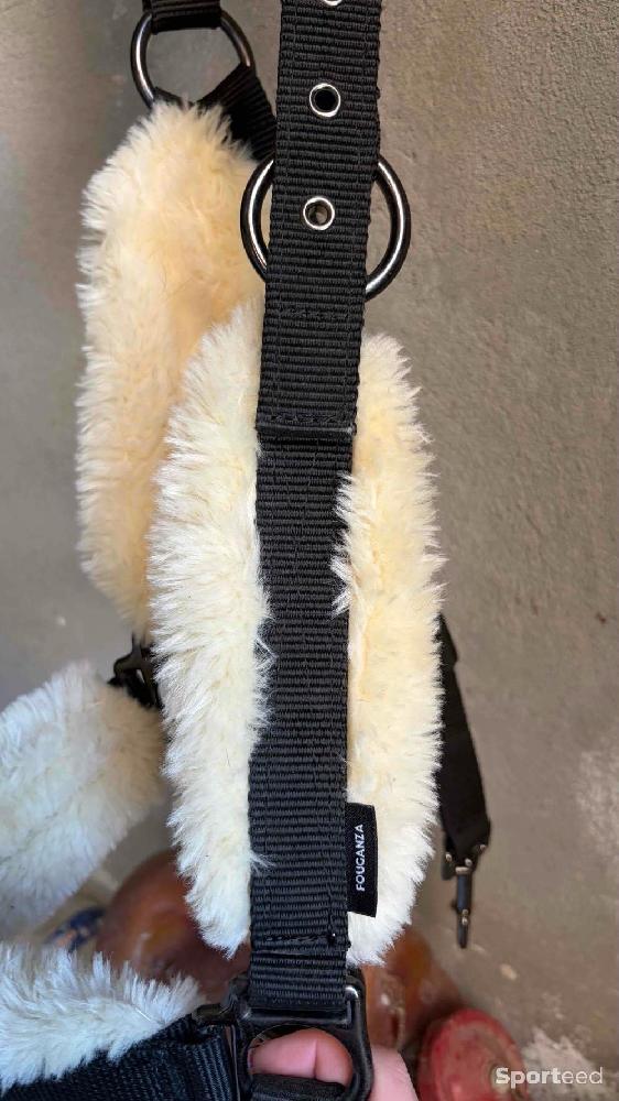 Equitation - Licol Fouganza en mouton Taille Cheval - photo 2