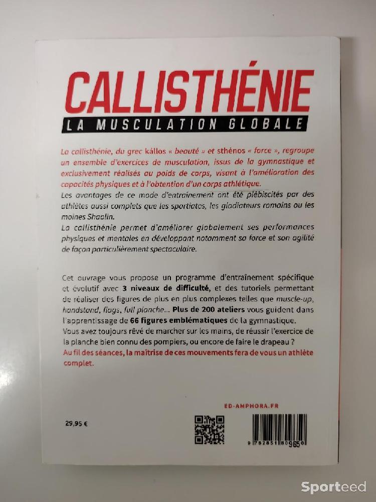 Librairie du sportif - Callisthénie - La Musculation globale - Antoine Locuratolo - photo 2