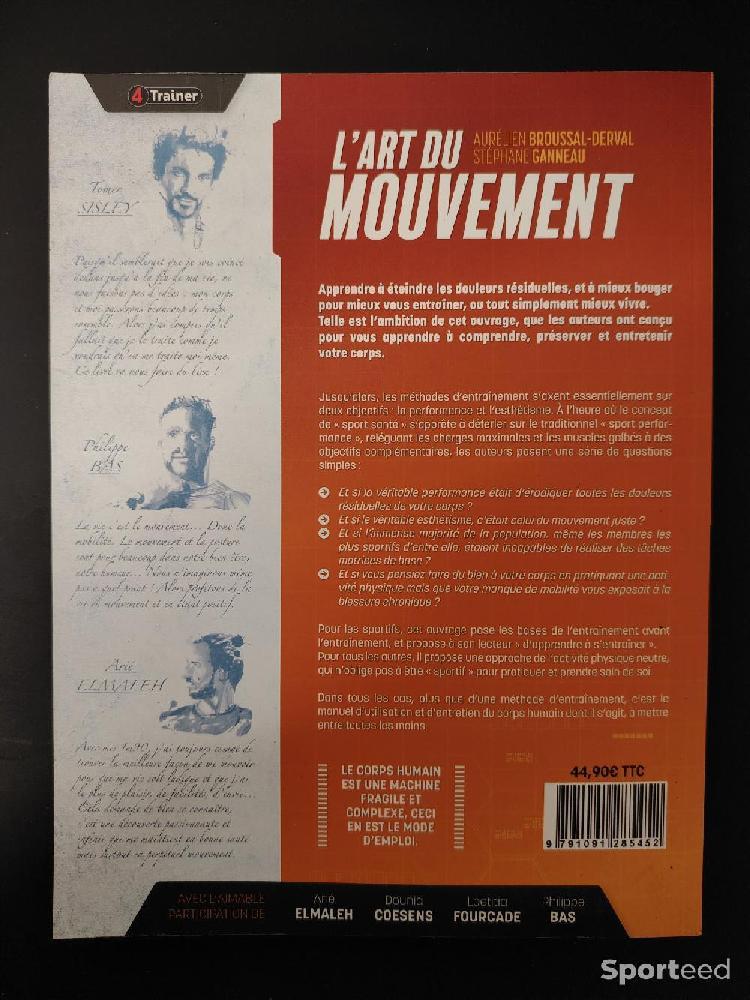 Librairie du sportif - L'Art du Mouvement - Aurélien Broussal-Derval - 4Trainer - photo 2