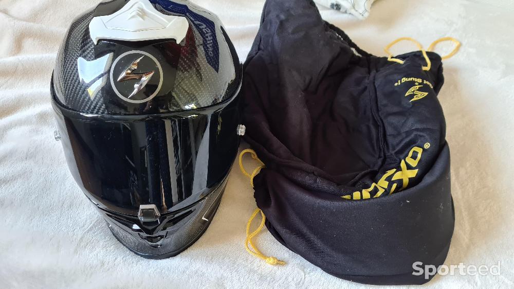 Moto route - Scorpion exo r1 evo air carbon - photo 4