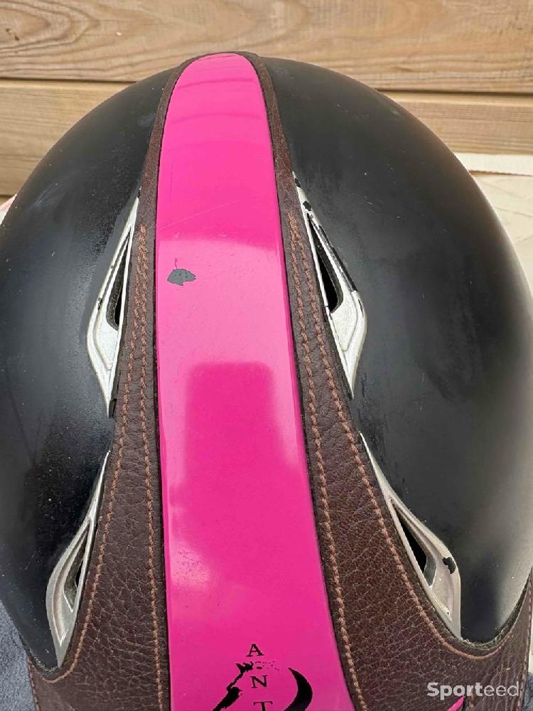 Equitation - Casque Antarès Custom Helmet taille 56 (coque S) - photo 2
