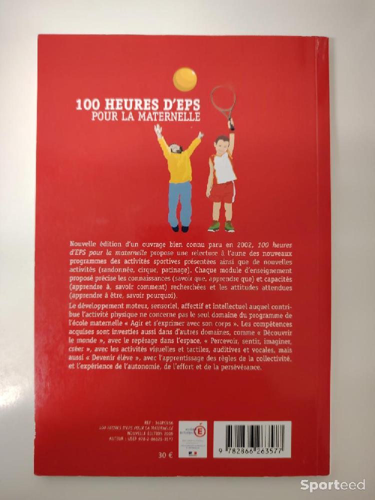 Librairie du sportif - 100 heures d'EPS pour la maternelle - CRDP Montpellier - photo 2