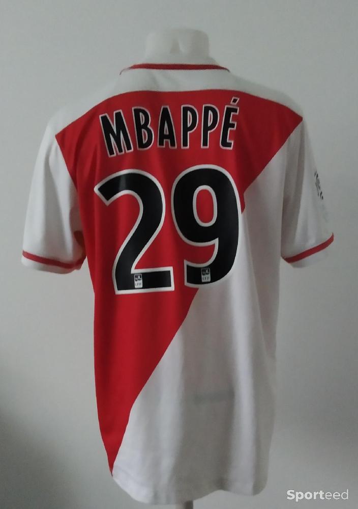 Football - Maillot Kylian Mbappé - Début du joueur à l'AS Monaco saison 2015/2016 - photo 1