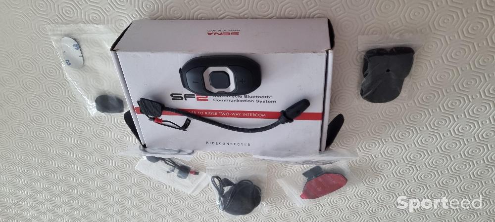 Moto route - Appareil de téléphonie pour la conduite en duo  - photo 2