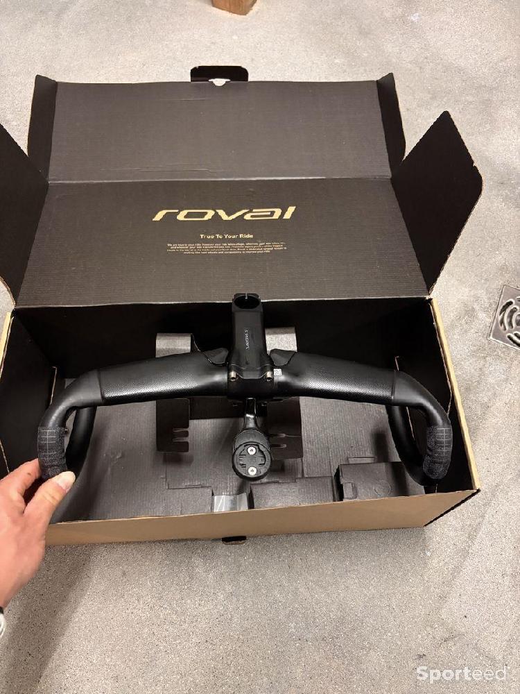 Vélo route - Cintre/Potence Intégré Roval Rapide Cockpit - 110mm x 6° - photo 2