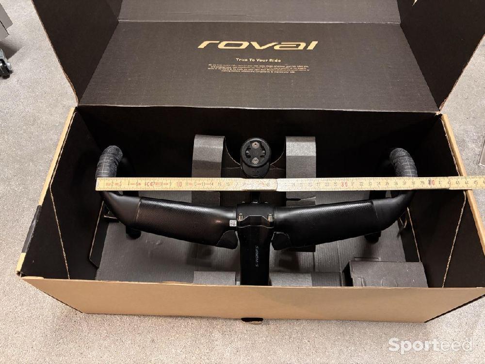 Vélo route - Cintre/Potence Intégré Roval Rapide Cockpit - 110mm x 6° - photo 3