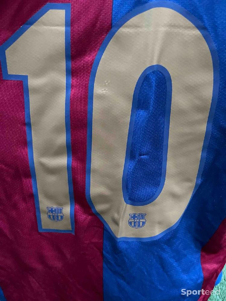 Football - Maillot Ronaldinho Barcelone  - photo 3