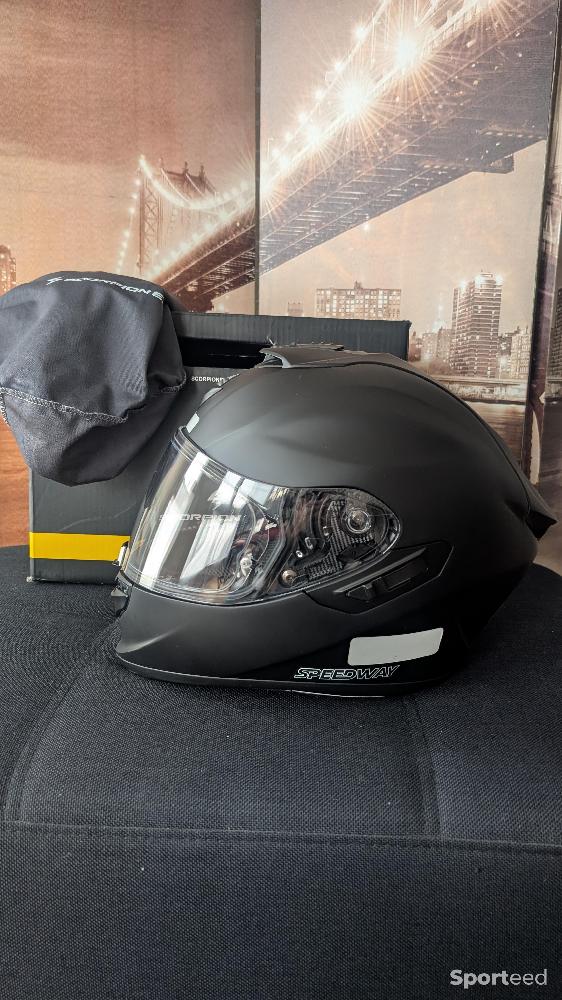 Moto route - Casque Scorpion EXO-1400 Evo II taille L - photo 1
