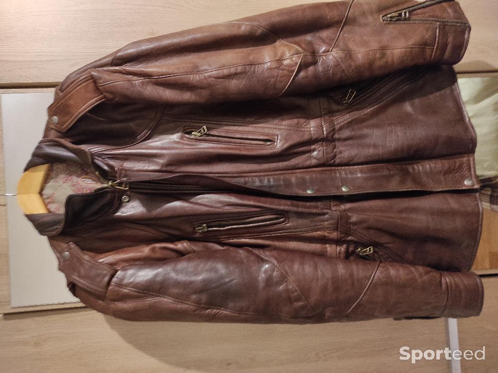 Moto route - Veste sport cuir - photo 1
