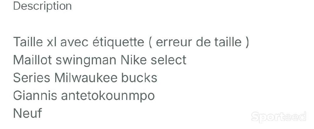 Basket-ball - Maillot de basket antetokounmpo  - photo 3