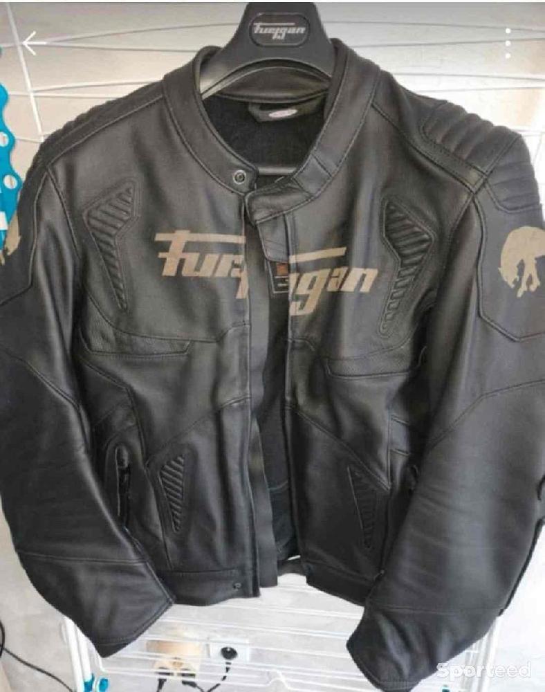 Moto route - Blouson cuir moto - photo 1