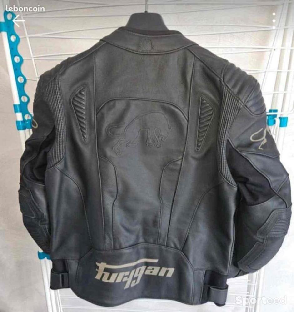 Moto route - Blouson cuir moto - photo 2
