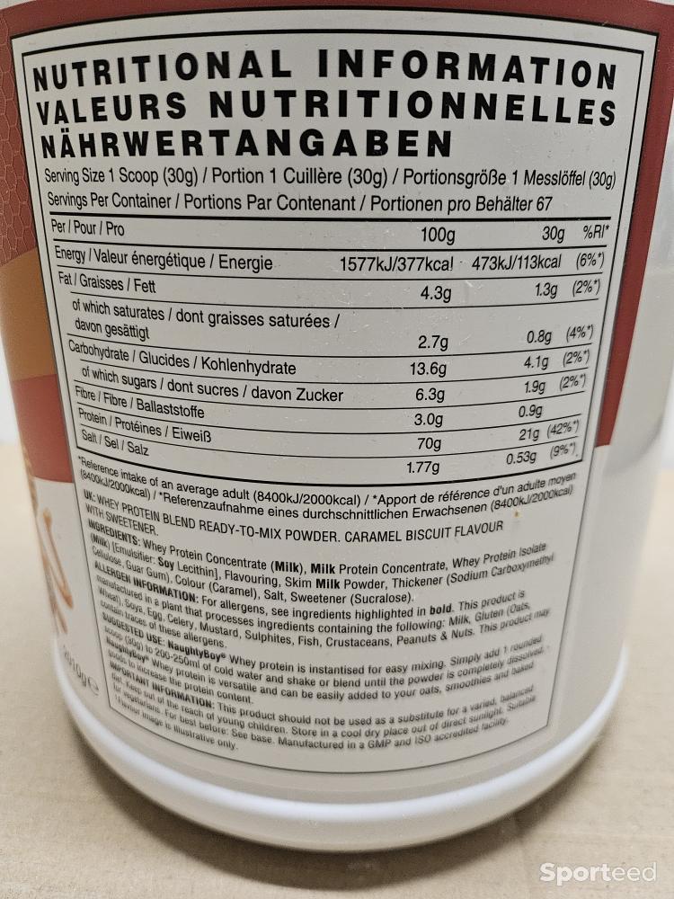 Musculation - Naughty boy whey 2kg - photo 2