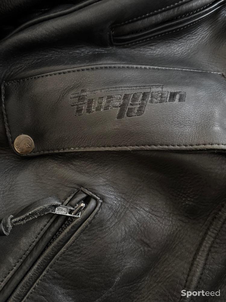 Moto route - Blouson moto en cuir  - photo 2