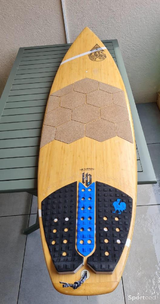 Kitesurf - Planche Kitesurf Vagues HB OCTO 5'9 - photo 3