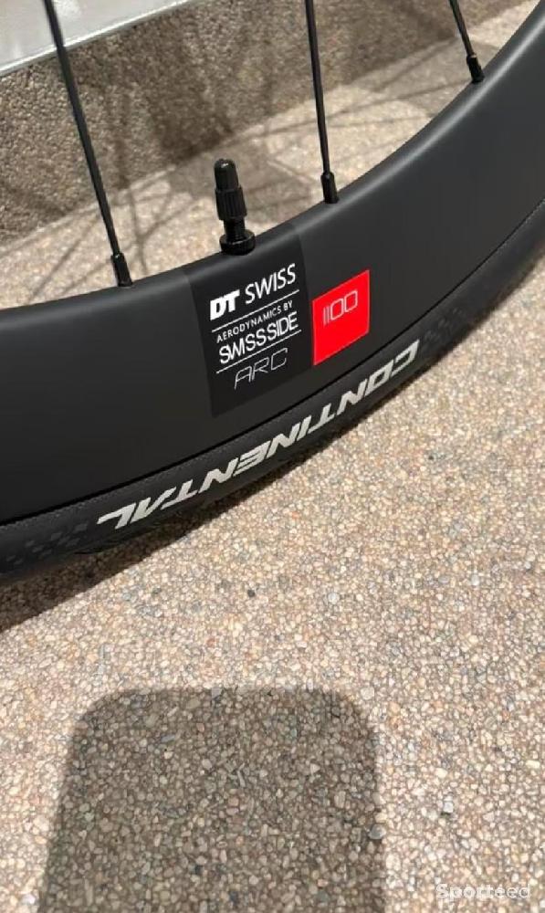 Vélo route - roues DT Swiss ARC1100 Conti Grand - photo 2