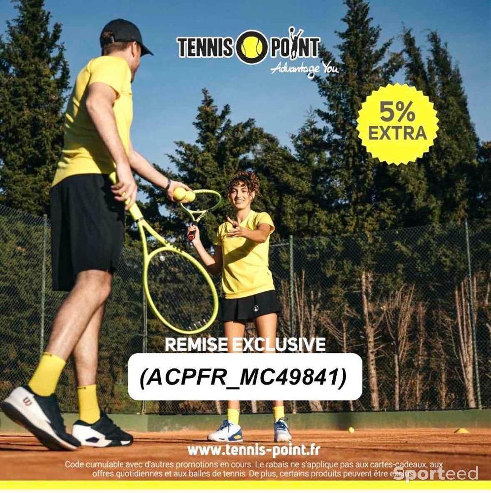 Tennis - Pose de cordage raquette de tennis 12 à 24h de qualité Brest - Saint Renan - Plouzané - Gouesnou - Porspoder 29  - photo 5