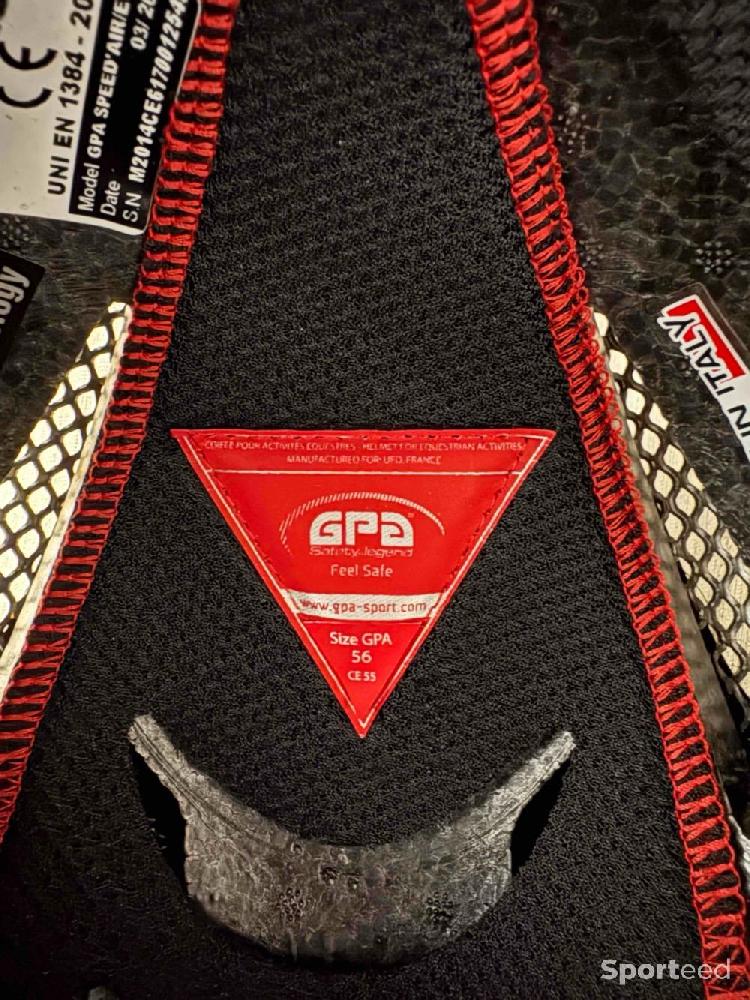 Equitation - Bombe GPA Speed Air personnalisée – Taille 56 – Neuve avec étiquettes - photo 4