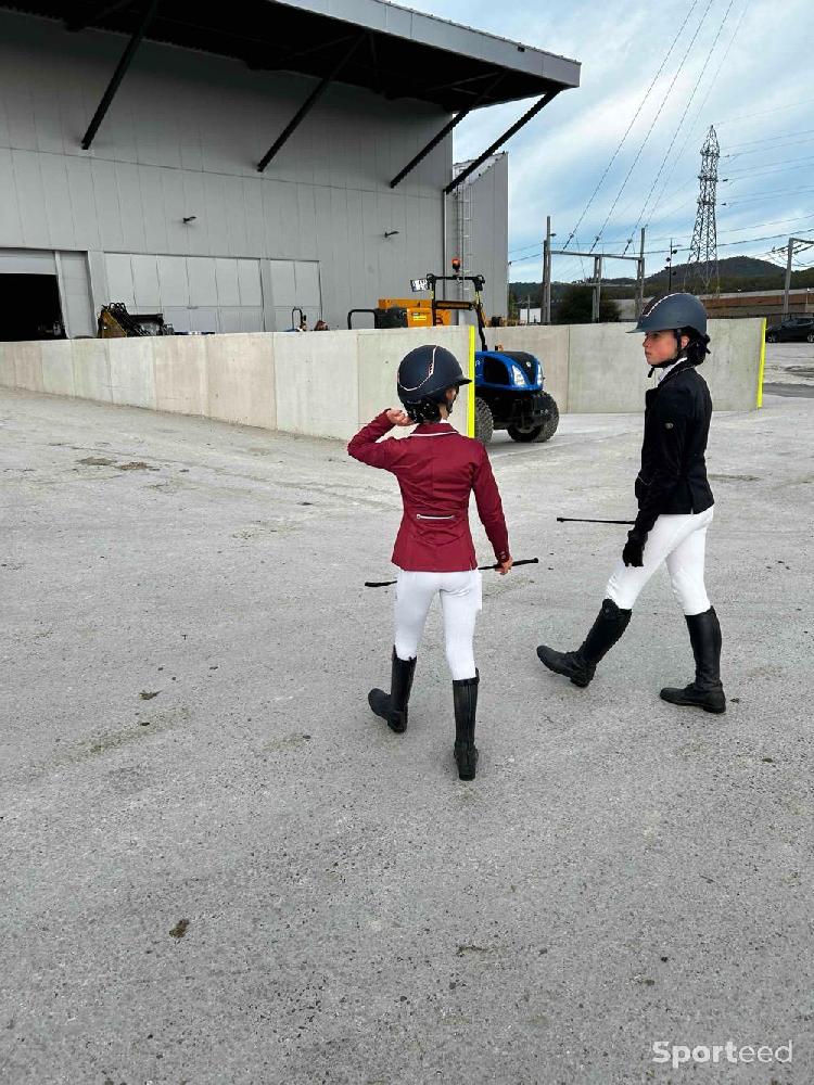 Equitation - Veste d’équitation bordeaux  - photo 1