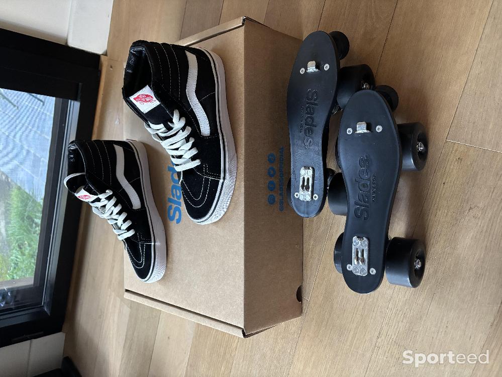 Roller - Vans 38,5 avec platines slades S by Flaneurz - photo 1