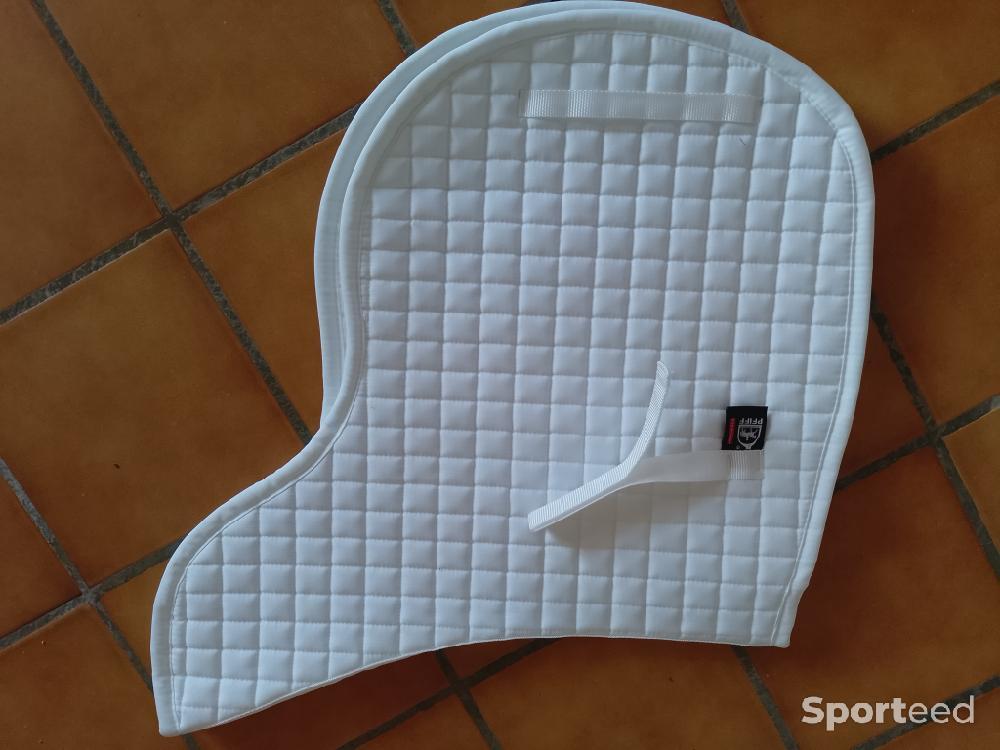 Equitation - Tapis de dressage blanc PFIFF - photo 1