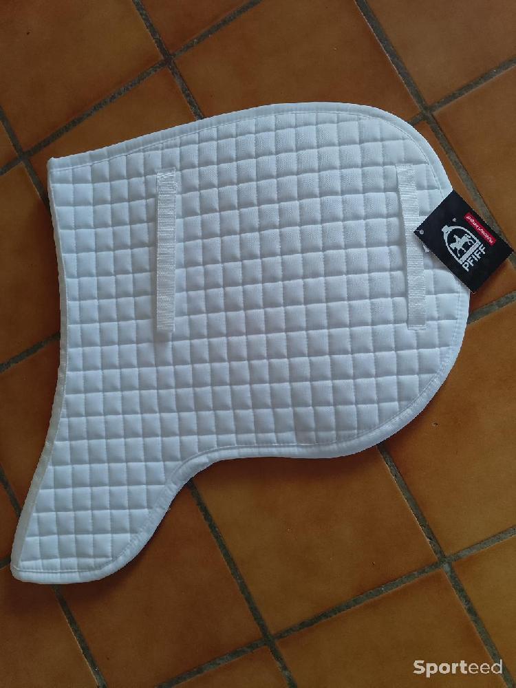 Equitation - Tapis de dressage blanc PFIFF - photo 3