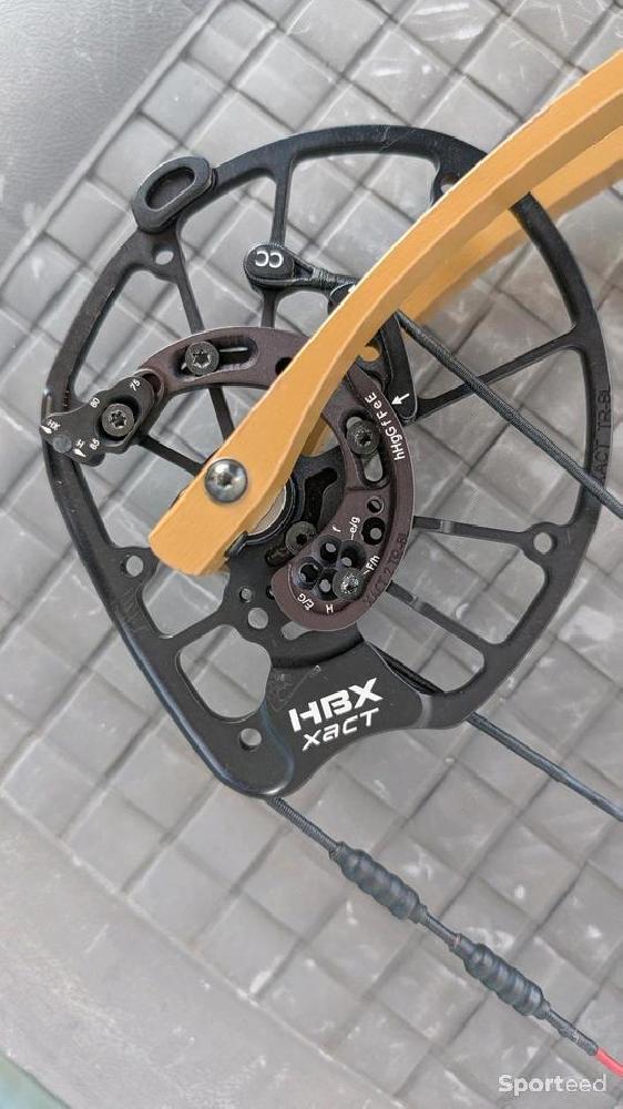 Tir à l'arc  - Arc à poulies Hoyt RX8 carbone - photo 2