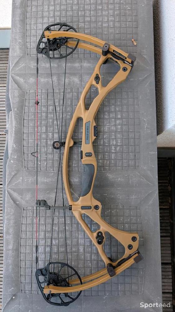Tir à l'arc  - Arc à poulies Hoyt RX8 carbone - photo 3