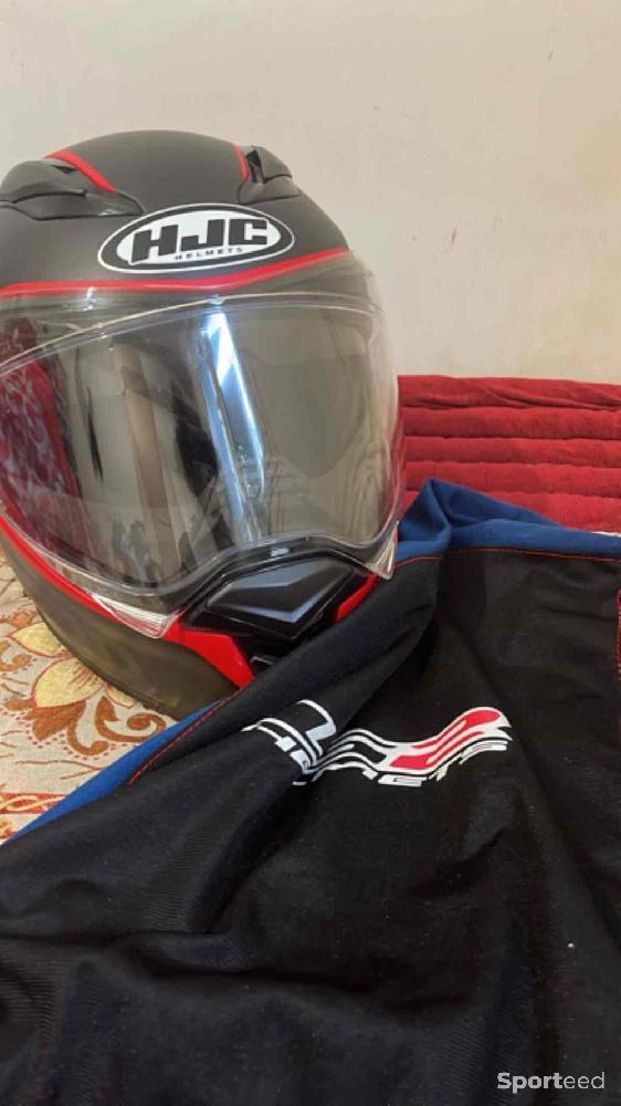 Moto cross - Casque intégral HJC - photo 1