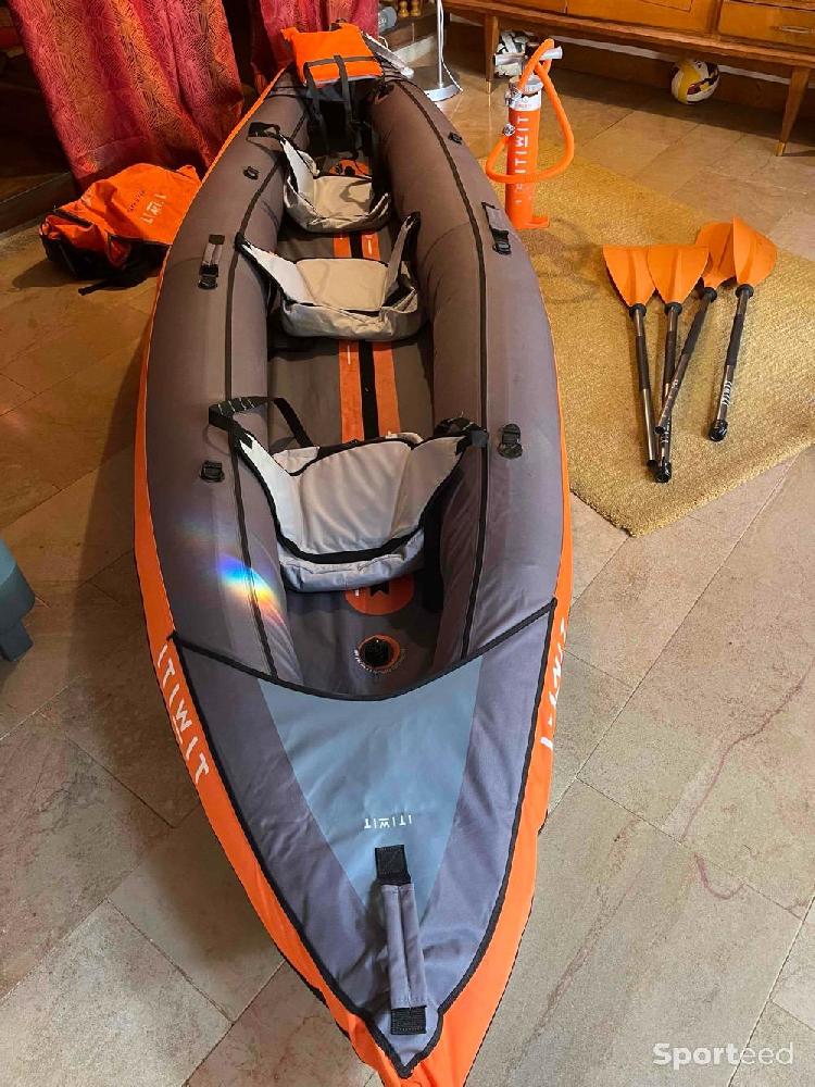 Canoë Kayak - Canoë/Kayak gonflable 3 places lacs et rivières  - photo 2