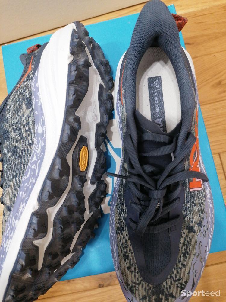 Course à pied trail - Chaussures running femme Hoka Speedgoat 6  - photo 4