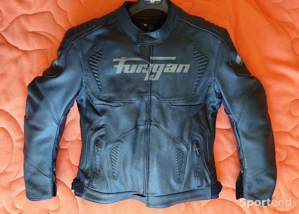 Moto route - Blouson cuir moto neuf  - photo 1