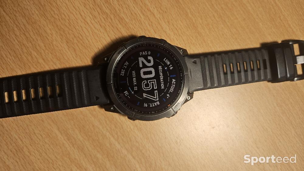 Accessoires électroniques - Garmin Fenix 7 Sapphire Solar Titane - photo 1