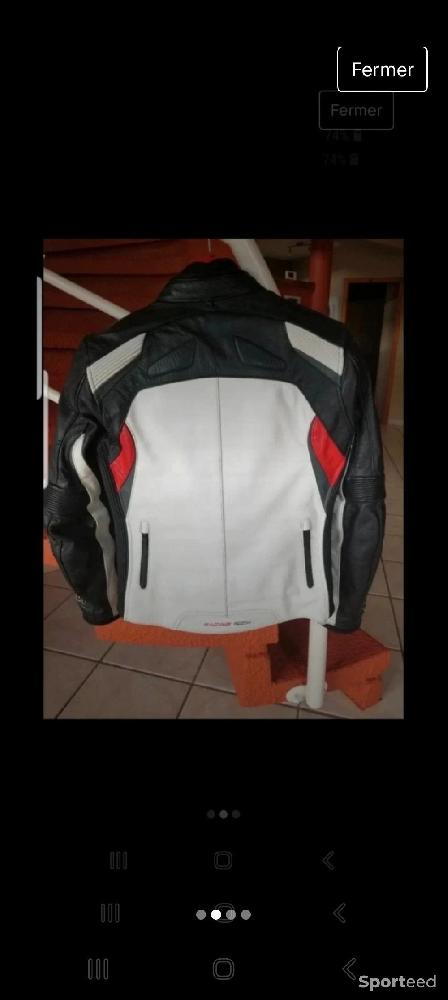 Moto route - Blouson moto  de marque Segura. Très bon état.  Taille S. Femme. - photo 2