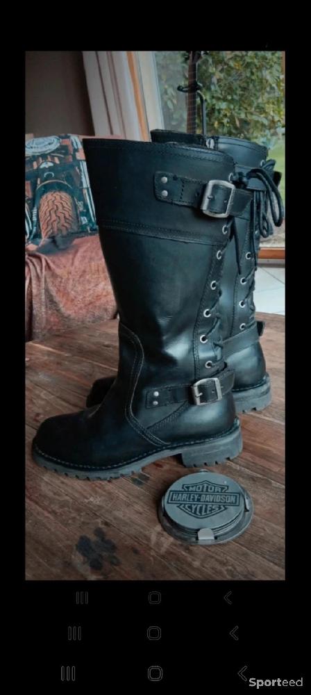 Moto route - Bottes Harley Davidson  - photo 1