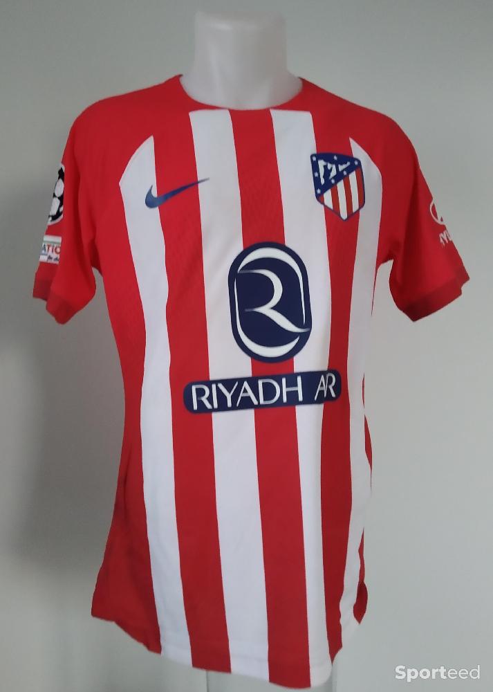 Football - Maillot Saul Niguez Porté et Signé avec l'Atletico Madrid en Ligue des Champions - photo 2