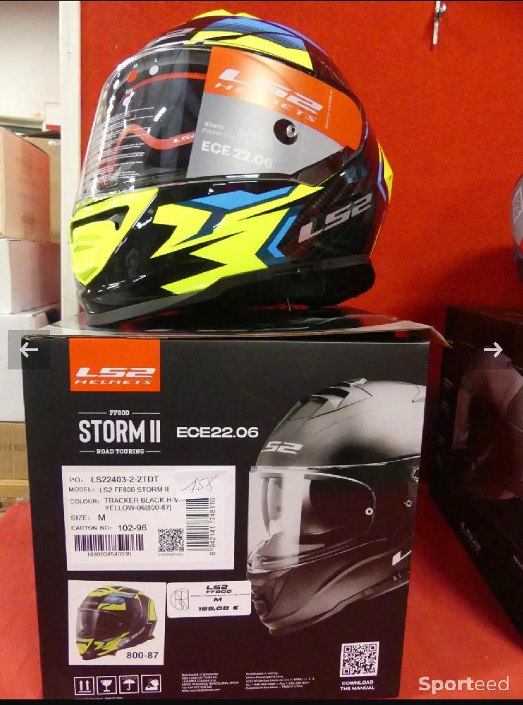 Moto route - Casque neuf LS2 taille M modèle storm 2 - photo 1