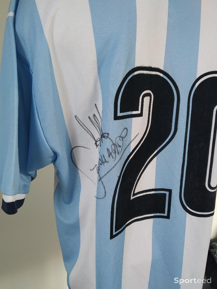 Football - Maillot Signé/Certifié Marcelo Gallardo Équipe d'Argentine - photo 2