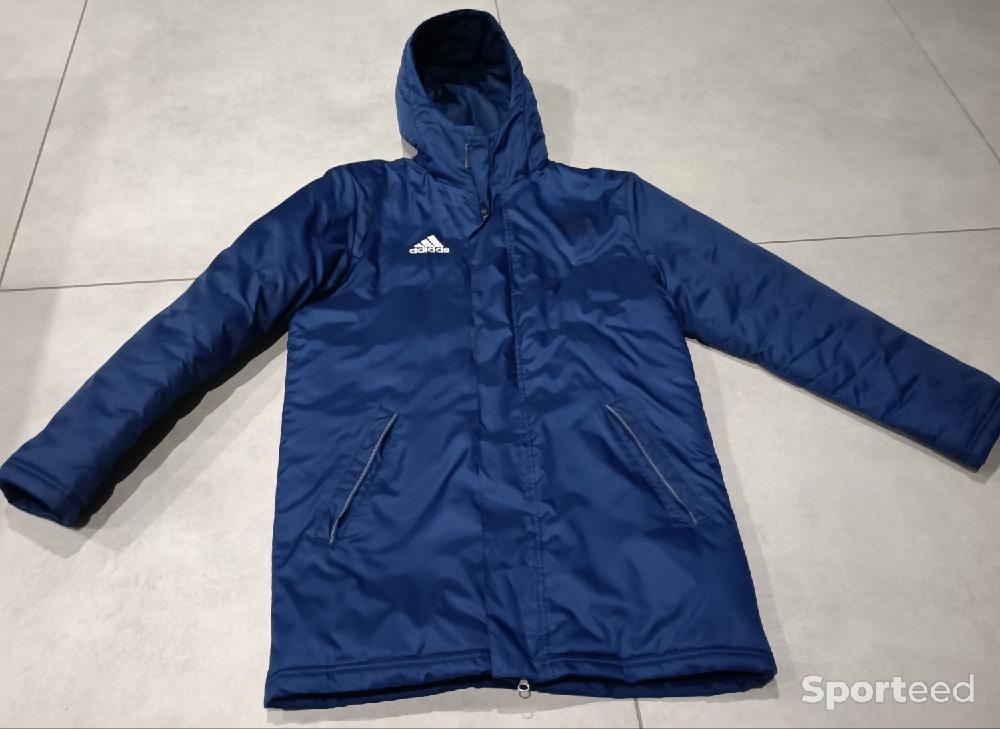 Football - Veste parka ADIDAS homme Entraîneur football Taille XS  - photo 1