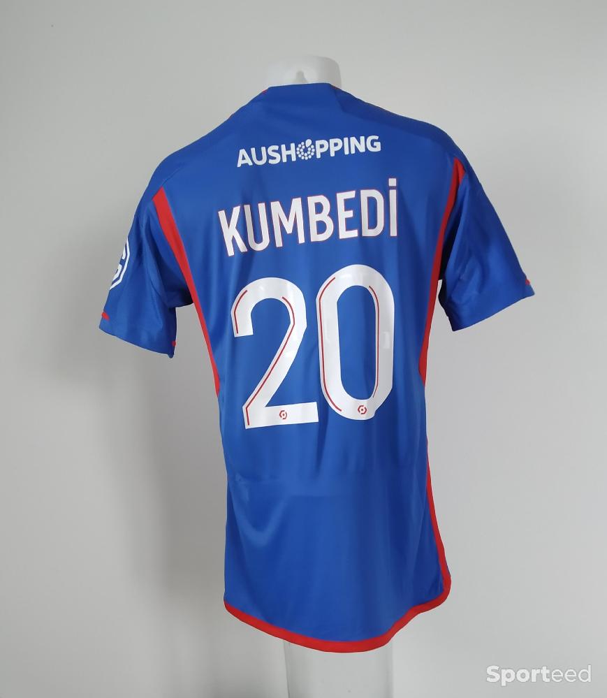 Football - Maillot Match Issued Olympique Lyonnais de Sael Kumbedi - photo 2