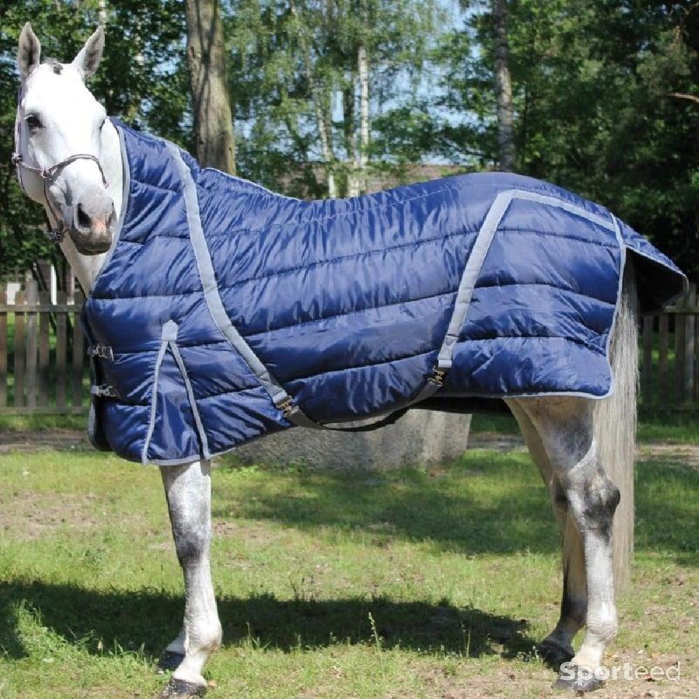 Equitation - Couverture boxe 500gr 115cm highneck neuve - photo 1