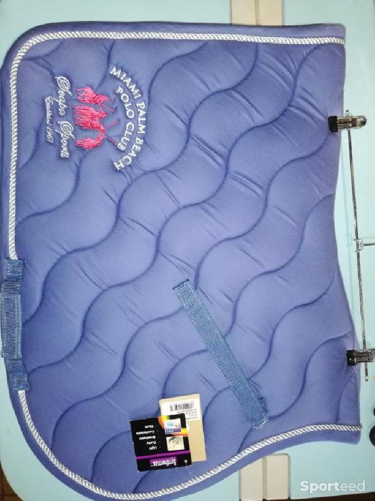 Equitation - Tapis cheval scapa bleu neuf - photo 2