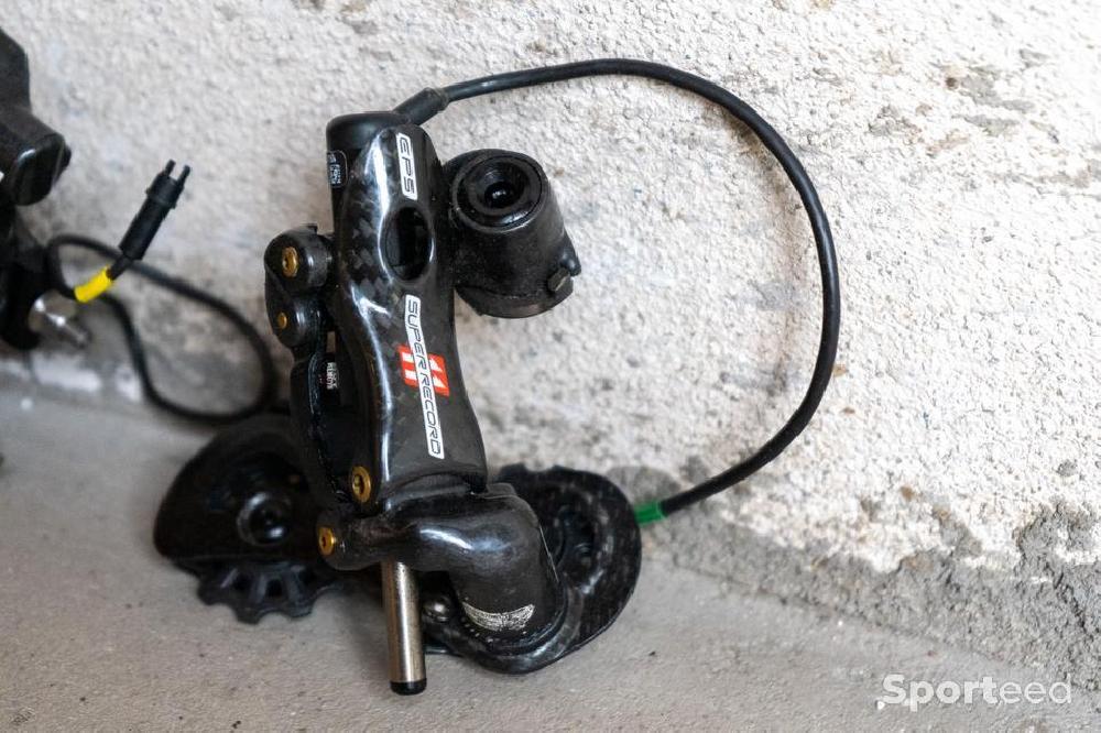 Vélo tout terrain - VTT - Jeu de dérailleur Campagnolo Super Record EPS - photo 4