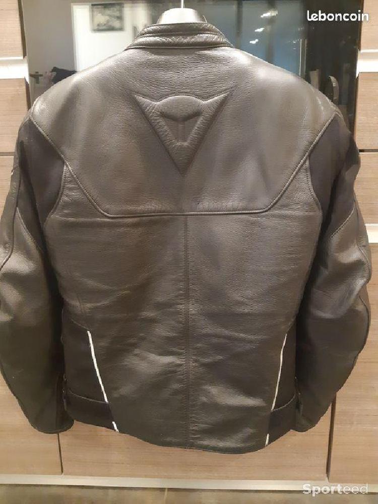 Moto route - Blouson perfecto moto cuir homme Dainese - photo 2